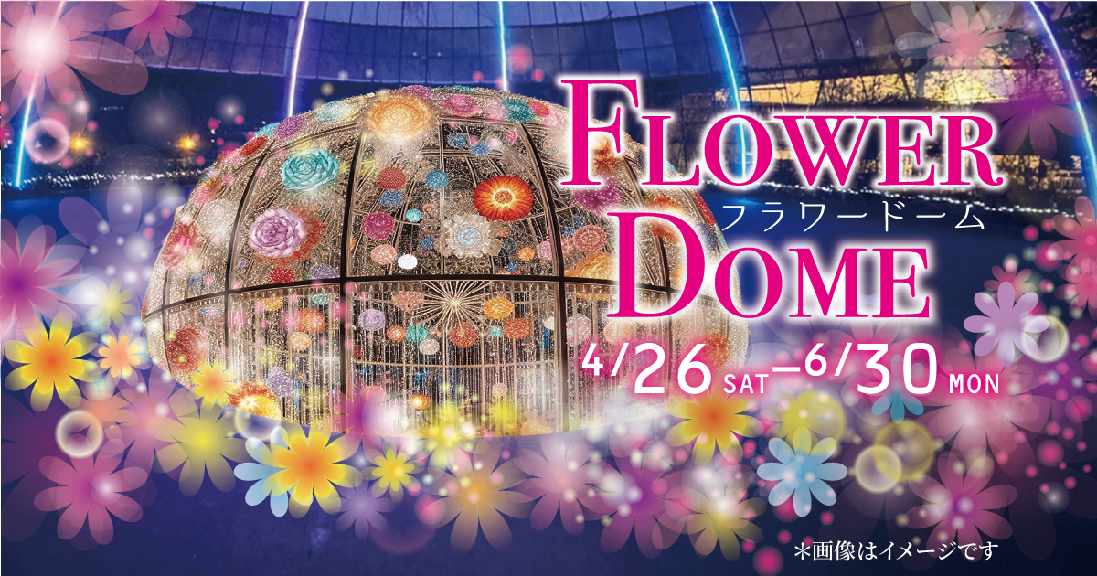 御殿場高原 時之栖 フラワードーム ~光と花の 幻想庭園~