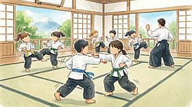 富士市 【体験の風をおこそう】躰道（たいどう）で元気道♪