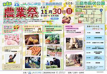 第4回 JAふじ伊豆 三島函南地区 農業祭
