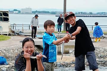 うなぎつかみ&かば焼き体験、さかなつかみ体験、釜揚げしらす体験