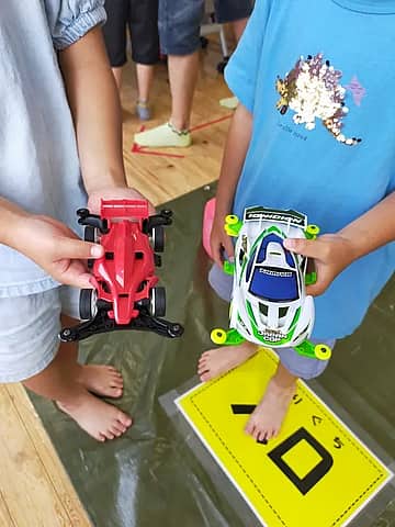 小学生はマシン体験もできる！ミニ四駆ひろば
