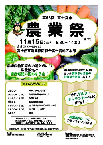 第53回 富士宮市農業祭