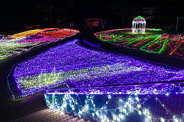堂ヶ島サンセットイルミ 点灯式