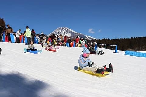 冬季限定スポット『雪の丘』の写真