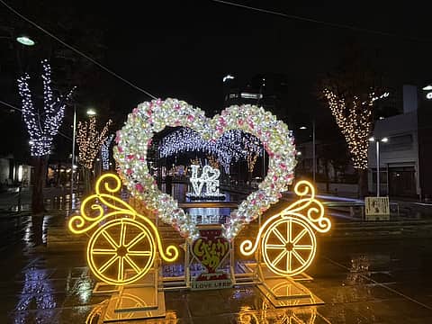 青葉シンボルロードイルミネーション 2025-2026(冬しず おまちハートファンタジー)の写真