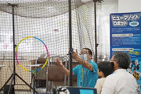 ドローン操縦体験の写真