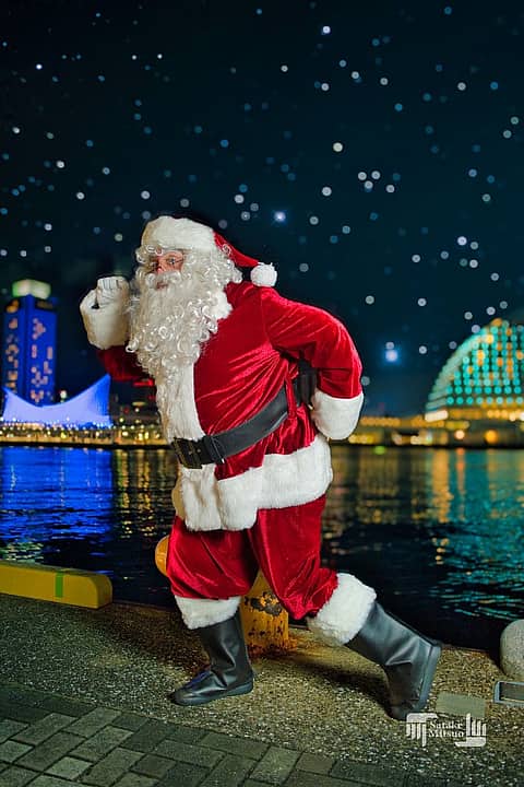 サンタクロース写真撮影会の写真
