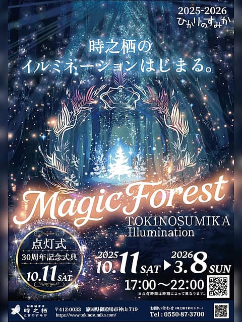 時之栖イルミネーション2025-2026『ひかりのすみか』の写真