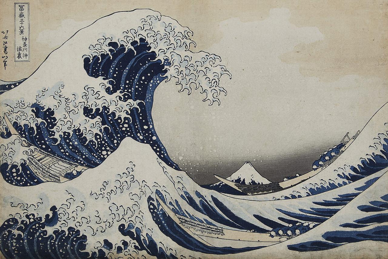 北斎 The Great Wave×Digital 2.0の写真