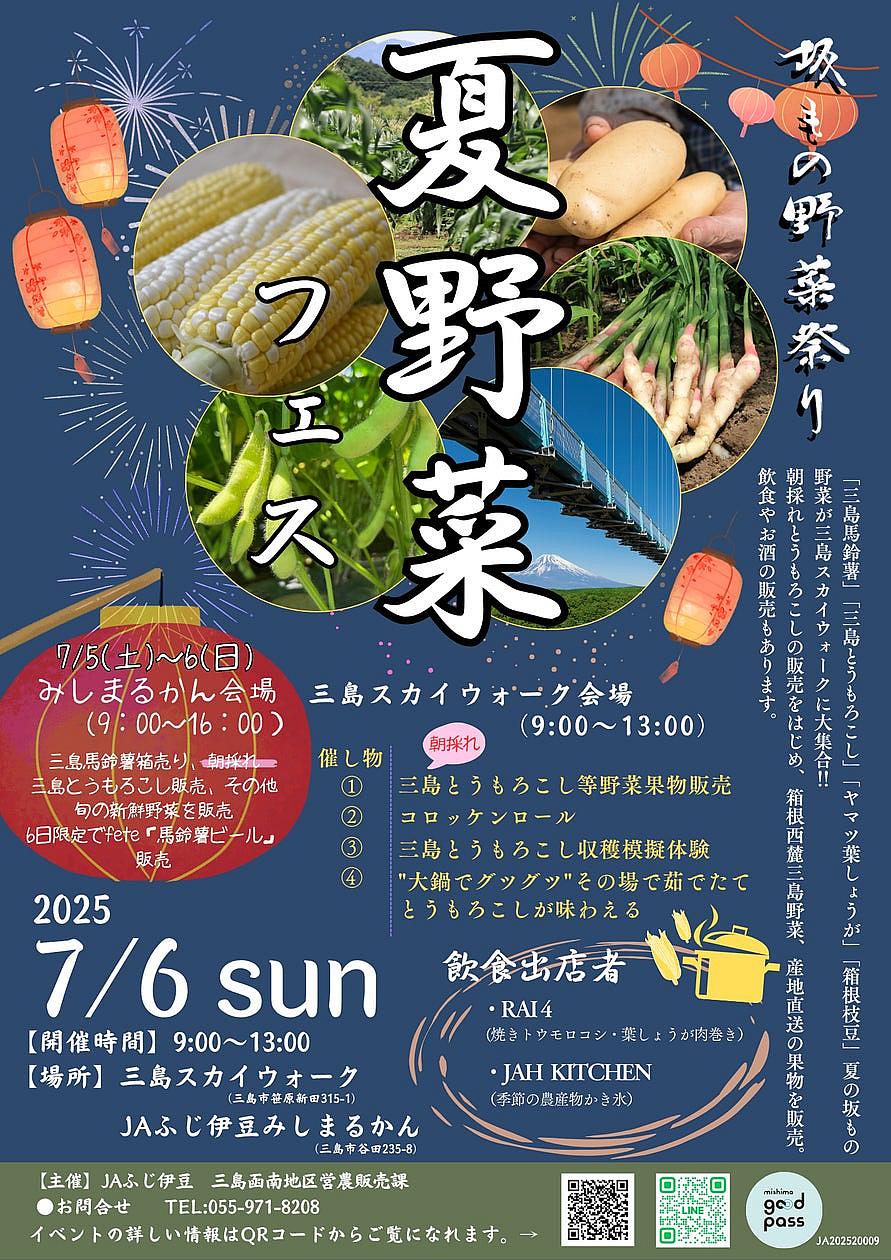坂もの野菜祭り「夏野菜フェス」