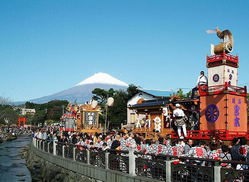 富士宮まつりの写真