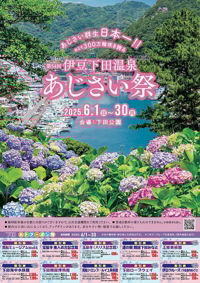 下田公園 あじさい祭 2025画像